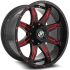 XF Off-Road XF-215 Gloss Black & Red Milled 8x165.1/170 20R 10 125.2 -24