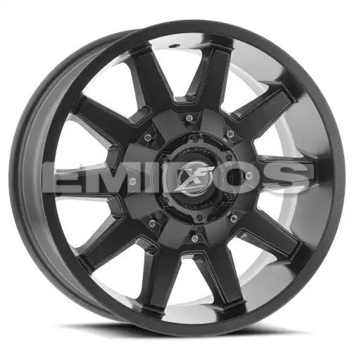 XF Off-Road XF-219 Matte Black 8x165.1/170 17R 9 125.2 12