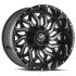 XF Off-Road XF-228 Gloss Black & Milled 8x165.1/170 26R 14 125.2 -76