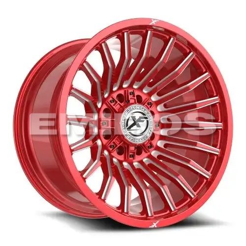 XF Off-Road XF-231 Anodized Red & Milled 8x165.1/170 20R 10 125.2 -12