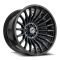 XF Off-Road XF-231 Gloss Black & Machined Titanium Double Dark Tint 5x127/139.7 20R 9 78.1 12