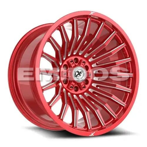 XF Off-Road XF-231 Anodized Red & Milled 6x135/139.7 26R 14 106.4 -76