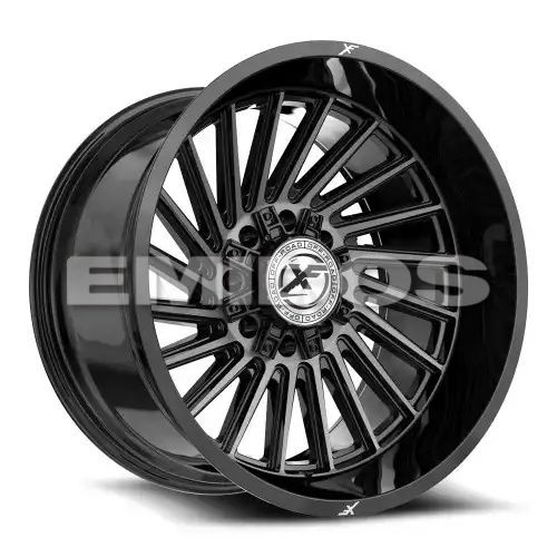 XF Off-Road XF-239 Gloss Black & Brushed Double Dark Tint 8x165.1/180 20R 10 125.2 -12