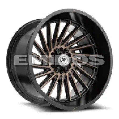 XF Off-Road XF-239 Satin Black & Bronze Machined Double Dark Tint 5x127/139.7 20R 9 78.1 12