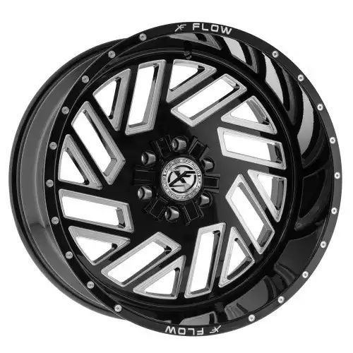 XFX Flow XFX-304 Gloss Black & Milled 5x114.3/127 20R 9 78.1 BNK