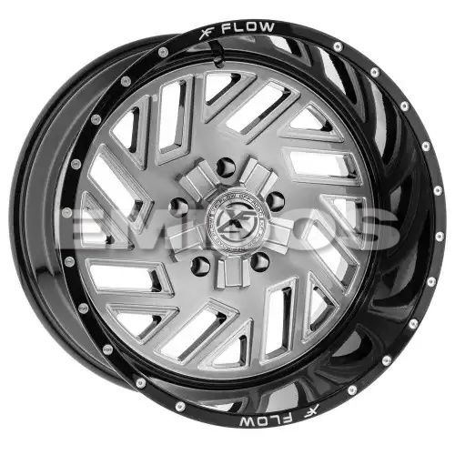 XFX Flow XFX-304 Brushed & Milled With Black Lip 5x127/139.7 24R 14 78.1 -76