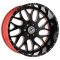 XFX Flow XFX-301 Gloss Black & Milled With Red Inner 5x127/139.7 24R 14 78.1 -76