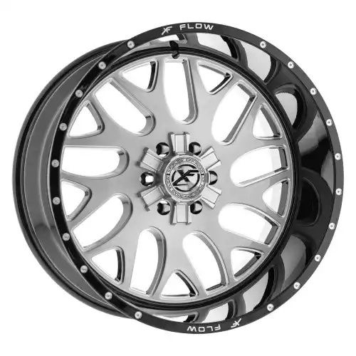XFX Flow XFX-301 Brushed & Milled With Black Lip 5x127/139.7 26R 12 78.1 -44