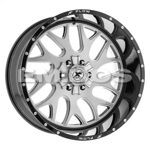 XFX Flow XFX-301 Brushed & Milled With Black Lip 5x127/139.7 26R 12 78.1 -44