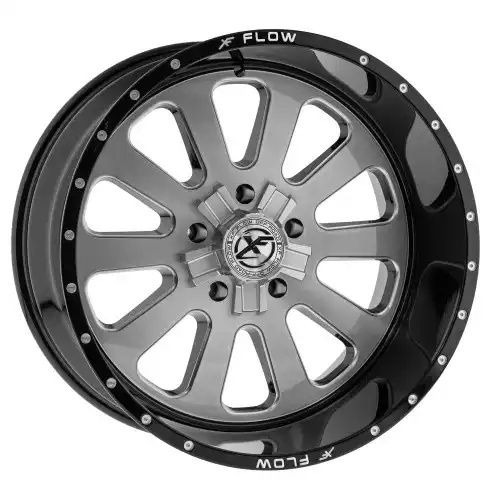 XFX Flow XFX-302 Brushed & Milled With Black Lip 5x127/139.7 24R 12 78.1 -44