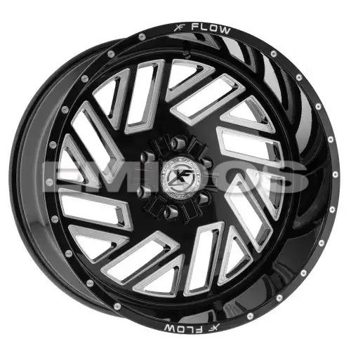 XFX Flow XFX-304 Gloss Black & Milled 5x139.7/150 22R 12 110.3 -44