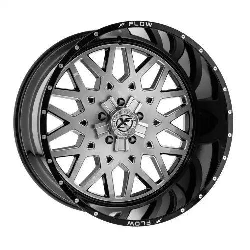 XFX Flow XFX-307 Brushed & Milled With Black Lip 5x127/139.7 22R 12 78.1 -44