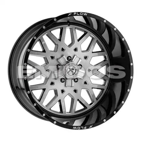 XFX Flow XFX-307 Brushed & Milled With Black Lip 6x135/139.7 24R 14 106.4 -76