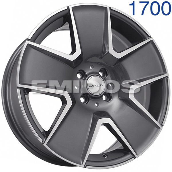 Комплект дисков 35839/17/73.1/Gunmetal Machine Face