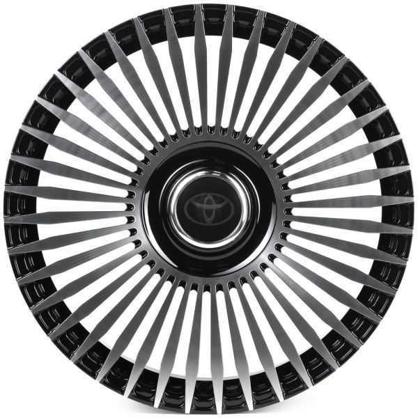 КОВАНЫЕ ДИСКИ 0923-150 PTRACING DS070-CS411 20 J8.5 ET35 5X150 110 ЧЁРНЫЙ + ПОЛИРОВАННЫЕ СПИЦЫ