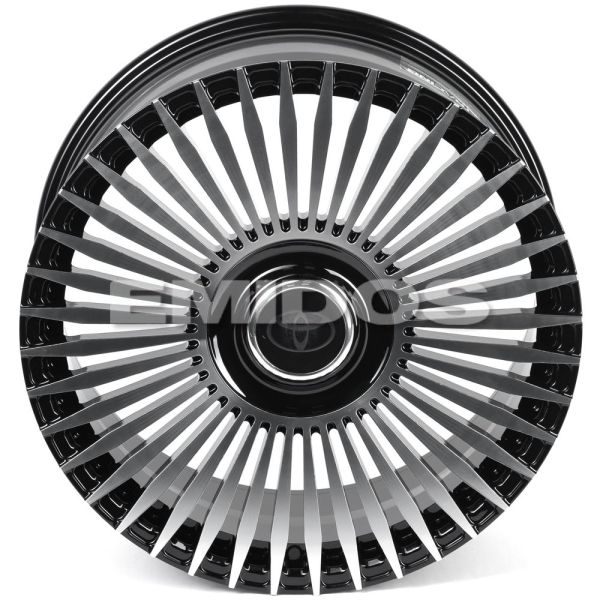 КОВАНЫЕ ДИСКИ 0923-150 PTRACING DS070-CS411 20 J8.5 ET35 5X150 110 ЧЁРНЫЙ + ПОЛИРОВАННЫЕ СПИЦЫ