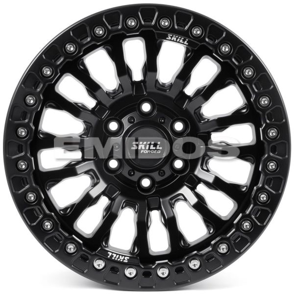 КОВАНЫЕ ДИСКИ H250826E CMST DS194-SK303 18 J9 ET0 6X139.7 77.8 ЧЁРНЫЙ МАТОВЫЙ