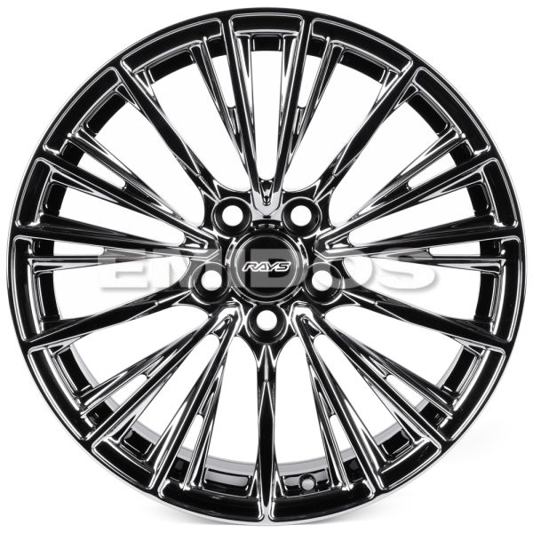 КОВАНЫЕ ДИСКИ 0923-76 PTRACING DS222G-CS396 19 J8.5 ET30 5X114.3 60.1 ТЁМНЫЙ ХРОМ