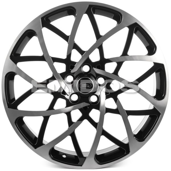 КОВАНЫЕ ДИСКИ 0923-92 PTRACING DS760-SL237 21 J9.5 ET45 5X120 72.56 ЧЁРНЫЙ + ПОЛИРОВАННЫЕ СПИЦЫ + СЕ