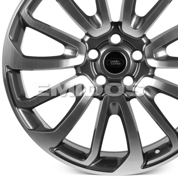 КОВАНЫЕ ДИСКИ 0923-104 PTRACING FG085X-CS428 21 J9.5 ET48 5X120 72.56 ГРАФИТ + ПОЛИРОВАННЫЕ СПИЦЫ