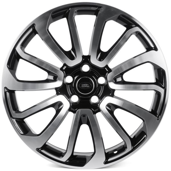 КОВАНЫЕ ДИСКИ 0923-102 PTRACING FG085X-CS428 21 J9.5 ET48 5X120 72.56 ЧЁРНЫЙ + ПОЛИРОВАННЫЕ СПИЦЫ