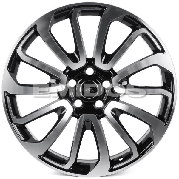 КОВАНЫЕ ДИСКИ 0923-102 PTRACING FG085X-CS428 21 J9.5 ET48 5X120 72.56 ЧЁРНЫЙ + ПОЛИРОВАННЫЕ СПИЦЫ