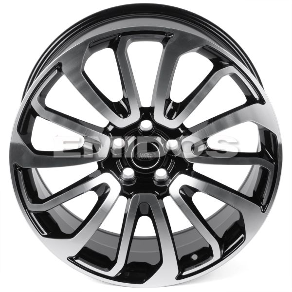 КОВАНЫЕ ДИСКИ 0923-102 PTRACING FG085X-CS428 21 J9.5 ET48 5X120 72.56 ЧЁРНЫЙ + ПОЛИРОВАННЫЕ СПИЦЫ