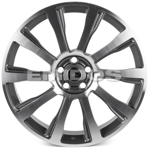 КОВАНЫЕ ДИСКИ 0923-105 PTRACING FG115X-CV482 22 J9.5 ET48 5X120 72.56 ГРАФИТ + ПОЛИРОВАННЫЕ СПИЦЫ