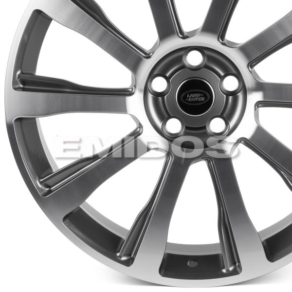 КОВАНЫЕ ДИСКИ 0923-105 PTRACING FG115X-CV482 22 J9.5 ET48 5X120 72.56 ГРАФИТ + ПОЛИРОВАННЫЕ СПИЦЫ