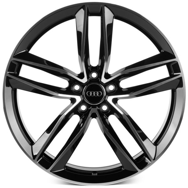 КОВАНЫЕ ДИСКИ 0923-19 PTRACING FG207X-SV451 20 J9 ET28 5X112 66.45 ЧЁРНЫЙ + ПОЛИРОВАННЫЕ СПИЦЫ