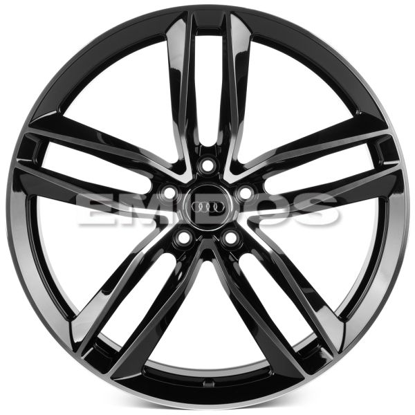 КОВАНЫЕ ДИСКИ 0923-19 PTRACING FG207X-SV451 20 J9 ET28 5X112 66.45 ЧЁРНЫЙ + ПОЛИРОВАННЫЕ СПИЦЫ