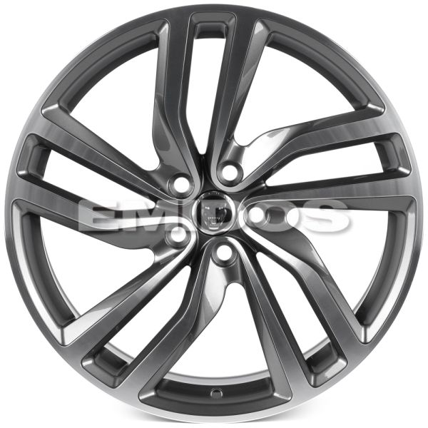 КОВАНЫЕ ДИСКИ 0923-1 PTRACING FG224BX-SL205 19 J8.5 ET40 5X108 63.4 ГРАФИТ + ПОЛИРОВАННЫЕ СПИЦЫ