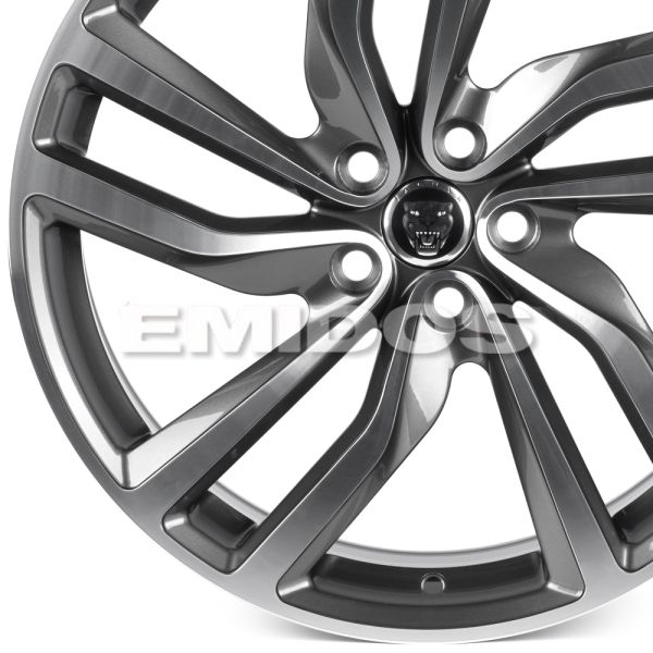 КОВАНЫЕ ДИСКИ 0923-1 PTRACING FG224BX-SL205 19 J8.5 ET40 5X108 63.4 ГРАФИТ + ПОЛИРОВАННЫЕ СПИЦЫ