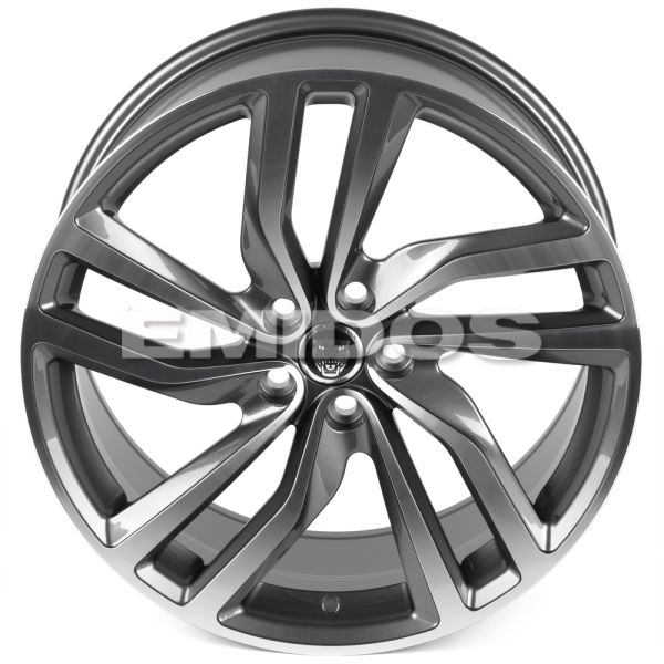 КОВАНЫЕ ДИСКИ 0923-1 PTRACING FG224BX-SL205 19 J8.5 ET40 5X108 63.4 ГРАФИТ + ПОЛИРОВАННЫЕ СПИЦЫ