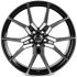 КОВАНЫЕ ДИСКИ 0923-3 PTRACING FG238X-CS413 20 J9.5 ET40 5X108 63.4 ЧЁРНЫЙ + ПОЛИРОВАННЫЕ СПИЦЫ