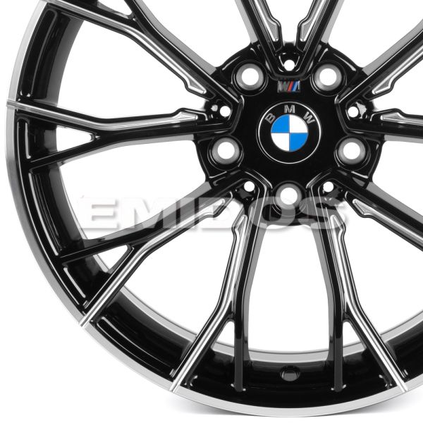 КОВАНЫЕ ДИСКИ 0923-108 PTRACING FG314X-CS380 18 J8 ET30 5X120 72.56 ЧЁРНЫЙ + ПОЛИРОВАННЫЙ ОБОД И СПИ