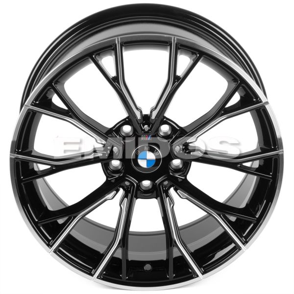 КОВАНЫЕ ДИСКИ 0923-108 PTRACING FG314X-CS380 18 J8 ET30 5X120 72.56 ЧЁРНЫЙ + ПОЛИРОВАННЫЙ ОБОД И СПИ