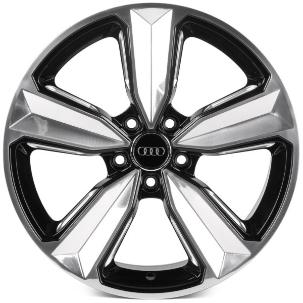 КОВАНЫЕ ДИСКИ 0923-26 PTRACING FG387X-SB531 18 J8 ET35 5X112 66.45 ЧЁРНЫЙ ГЛЯНЦЕВЫЙ + ЗЕРКАЛЬНАЯ ПОЛ