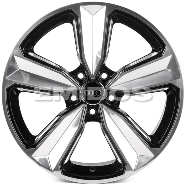 КОВАНЫЕ ДИСКИ 0923-26 PTRACING FG387X-SB531 18 J8 ET35 5X112 66.45 ЧЁРНЫЙ ГЛЯНЦЕВЫЙ + ЗЕРКАЛЬНАЯ ПОЛ