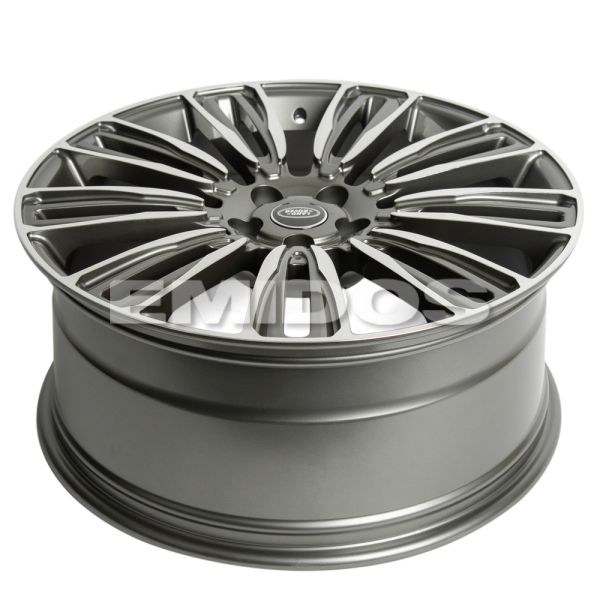 КОВАНЫЕ ДИСКИ 71381 CMST FG405 21 J9.5 ET45 5X120 72.6 ГРАФИТ + ПОЛИРОВАННЫЕ СПИЦЫ