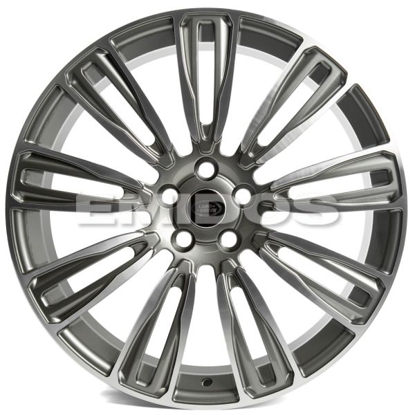 КОВАНЫЕ ДИСКИ H231102U SKILL FG405-DS225 21 J8.5 ET43.5 5X120 72.6 ГРАФИТ ГЛЯНЦЕВЫЙ + ПОЛИРОВАННЫЕ С