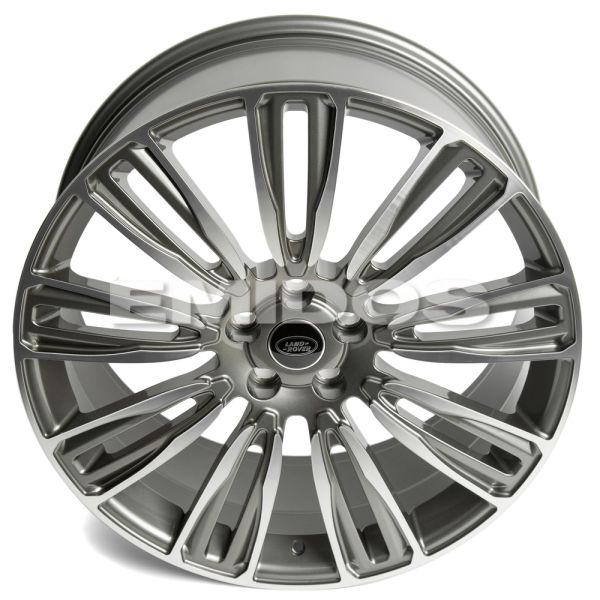 КОВАНЫЕ ДИСКИ 71381 CMST FG405 21 J9.5 ET45 5X120 72.6 ГРАФИТ + ПОЛИРОВАННЫЕ СПИЦЫ