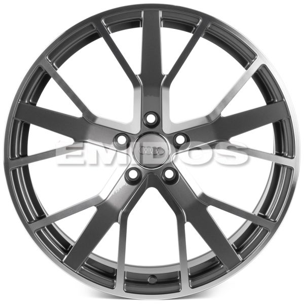 КОВАНЫЕ ДИСКИ 0923-31 PTRACING FG424X-CS412 20 J9 ET33 5X112 66.45 ГРАФИТ + ПОЛИРОВАННЫЕ СПИЦЫ