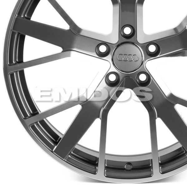 КОВАНЫЕ ДИСКИ 0923-31 PTRACING FG424X-CS412 20 J9 ET33 5X112 66.45 ГРАФИТ + ПОЛИРОВАННЫЕ СПИЦЫ