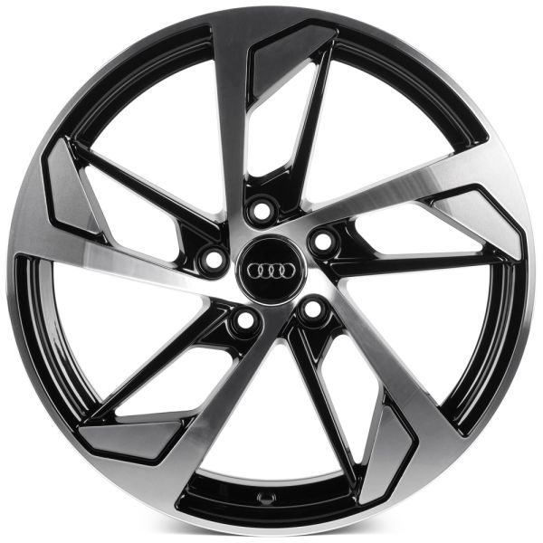 КОВАНЫЕ ДИСКИ 0923-33 PTRACING FG430X-CS380 18 J8 ET35 5X112 66.45 ЧЁРНЫЙ + ПОЛИРОВАННЫЕ СПИЦЫ