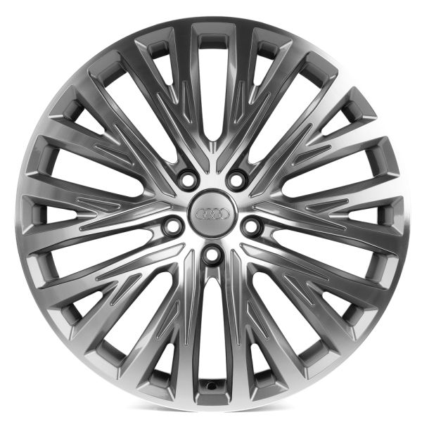 КОВАНЫЕ ДИСКИ 71698 CMST SV294-FG432X 19 J8.5 ET30 5X112 66.6 ГРАФИТ + ПОЛИРОВАННЫЕ СПИЦЫ