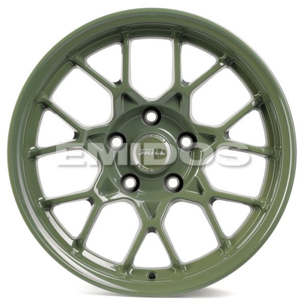 КОВАНЫЕ ДИСКИ 71723 SKILL FG435-220614X 17 J9 ET-12 5X127 71.6 ЗЕЛЁНЫЙ