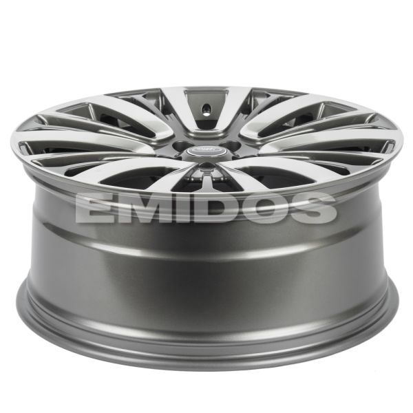 КОВАНЫЕ ДИСКИ 71622 CMST FG442-DS227 21 J9.5 ET48 5X120 72.6 ГРАФИТ + ПОЛИРОВАННЫЕ СПИЦЫ