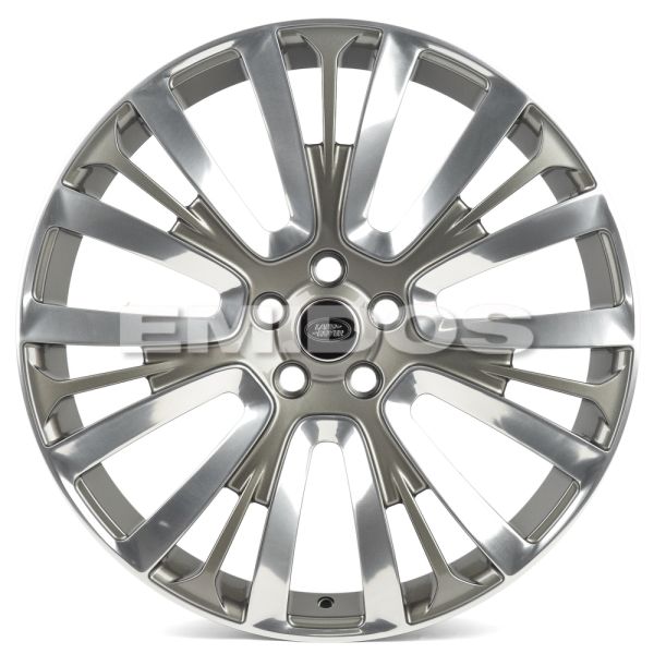 КОВАНЫЕ ДИСКИ 71622 CMST FG442-DS227 21 J9.5 ET48 5X120 72.6 ГРАФИТ + ПОЛИРОВАННЫЕ СПИЦЫ