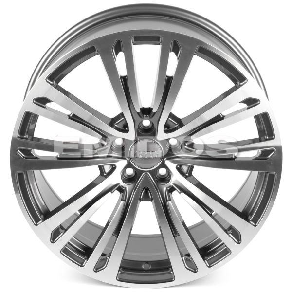 КОВАНЫЕ ДИСКИ 0923-36 PTRACING FG463X-SK317 19 J8.5 ET28 5X112 66.45 ГРАФИТ + ПОЛИРОВАННЫЕ СПИЦЫ